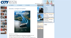 Desktop Screenshot of cityreisen.ch